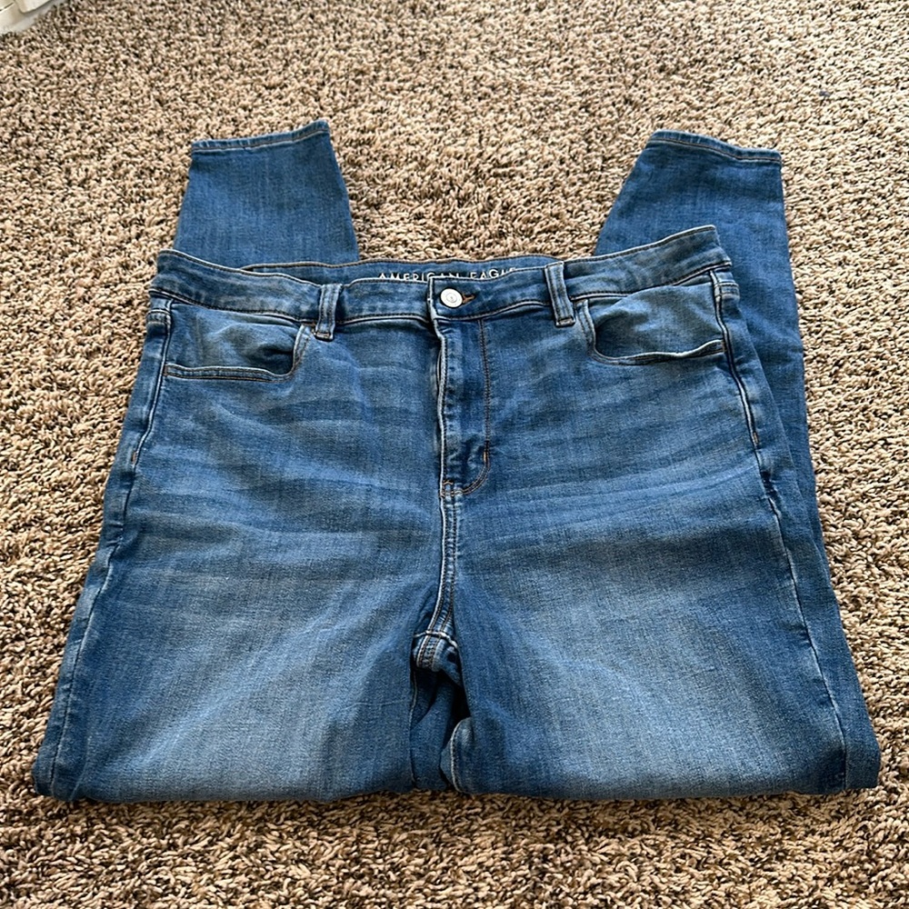 NWOT American Eagle Super High Rise Skinny Jeans Next Level Stretch